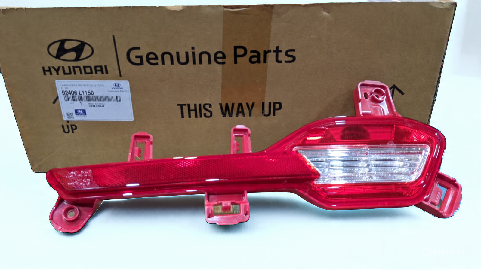 Reflector Rear Bumper Lamp For Hyundai Sonata 2020-25
