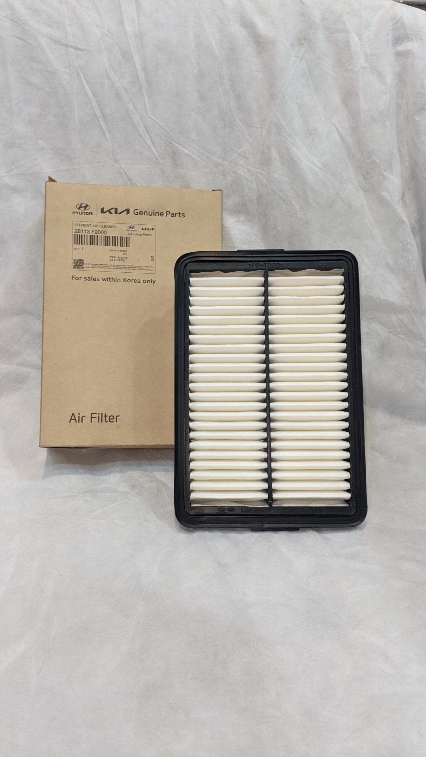 Kia Picanto 2021-2024 Air Filter – New