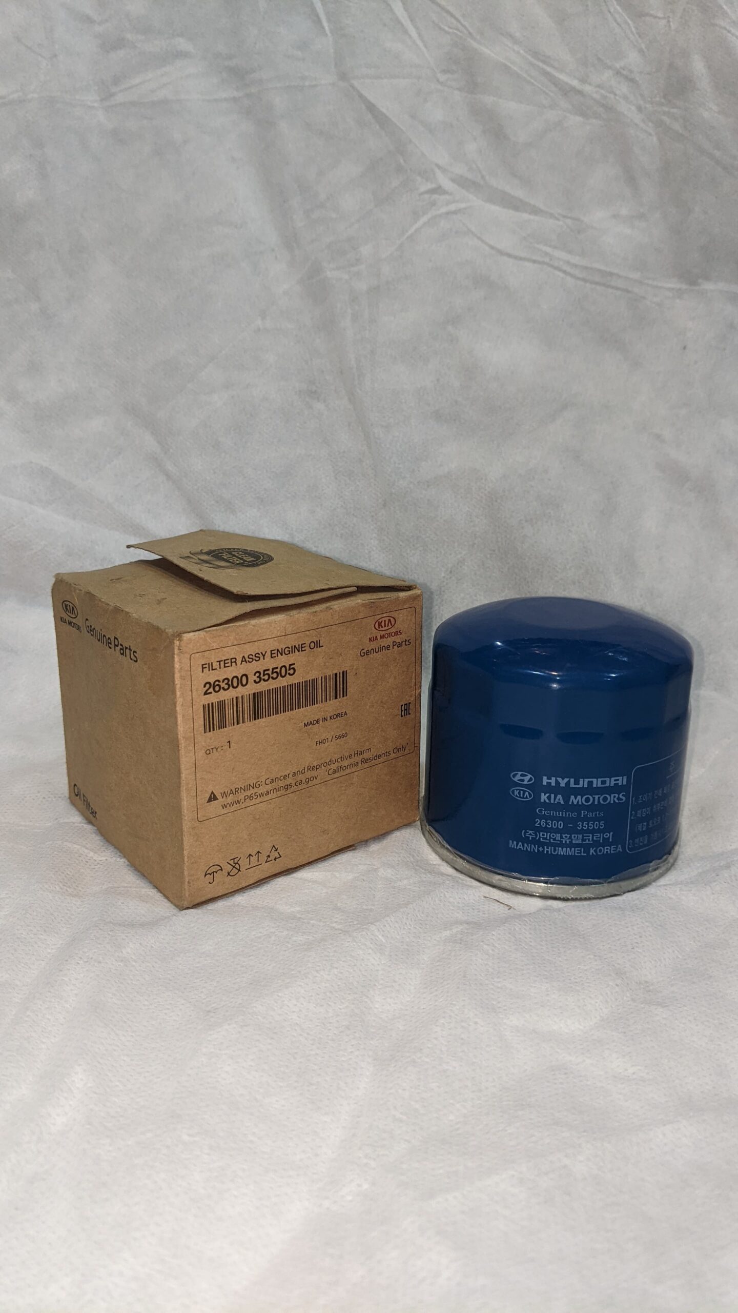 Kia Sportage 2019-2024 Oil Filter – New