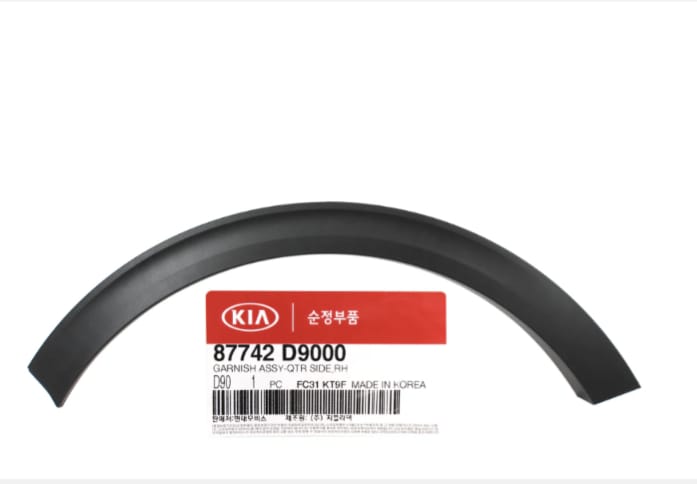 Kia Sportage 2018-21 Rear Right Fender Garnish