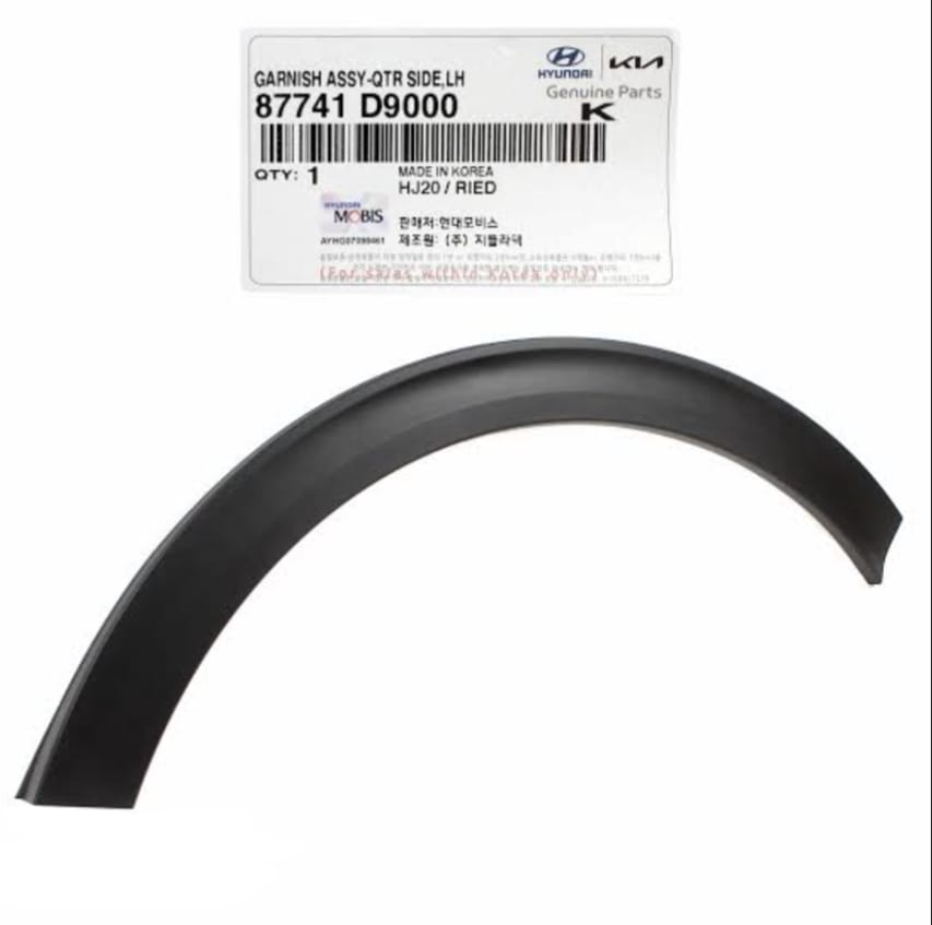 Kia Sportage 2018-21 Rear Left Fender Garnish